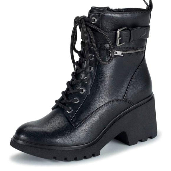 NEW! Baretraps Black Ankle Boots Size 6.5 - Picture 1 of 11